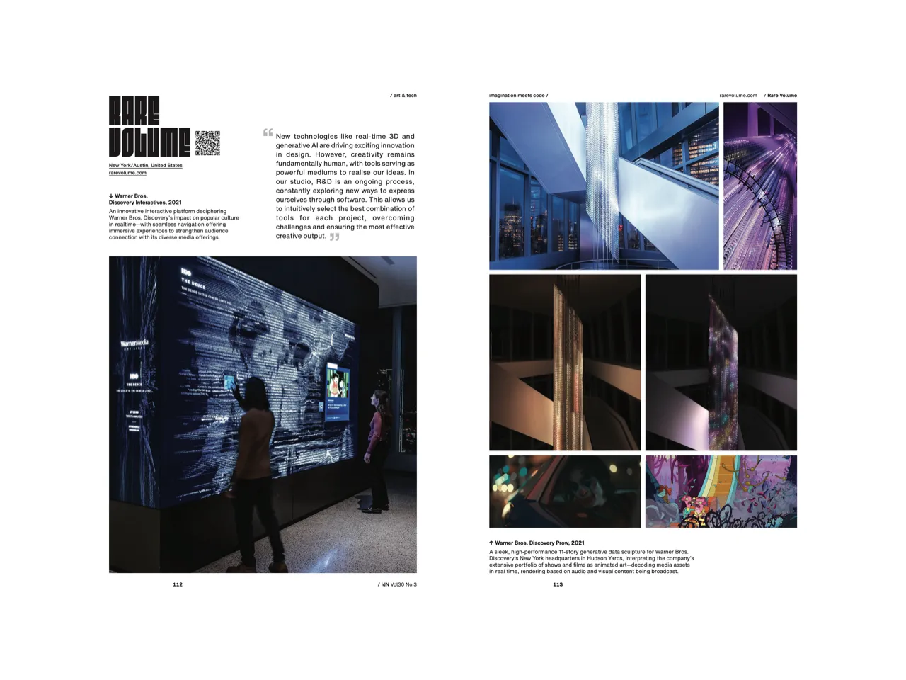 IdN v30n3: ArtTech—Creative Machines, Human Visions - Image 6